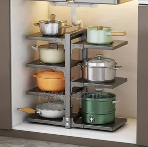 7steps Aluminum Pot Stand
