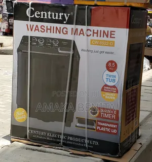 Century Washing Machine 8.5kg