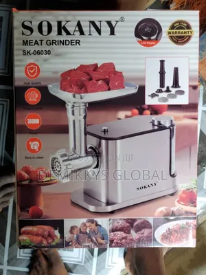 Sokany Stainless Steel Digital Meat Grinder