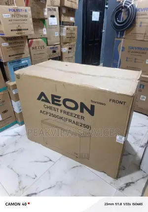 Aeon Acf250gk 250 Litres Chest Freezer Frae250 Storage Unit