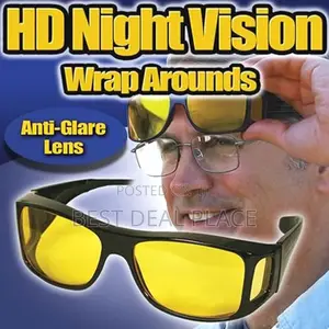 Hd Vision Anti Glare Day Night View Driving Glasses