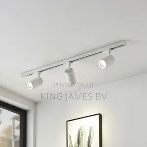 White Body Track Light