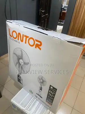 18” Water Spray Fan Rechargeable Lontor Model