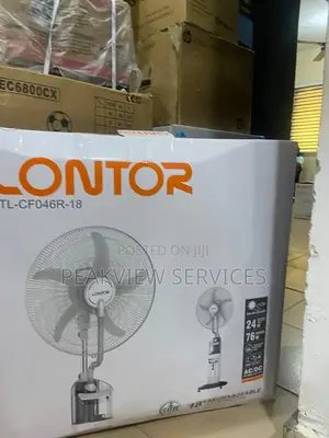 Lontor Cooling Fan 18 Inch With Spray Feature
