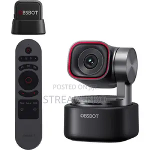 Obsbot Tiny 3 Webcam With Smart Remote Microphone Combo