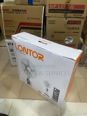 Lontor 18” Fan With Cooling Mist Airflow