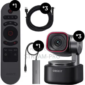 Obsbot Tiny 3 Webcam Multicam Combo