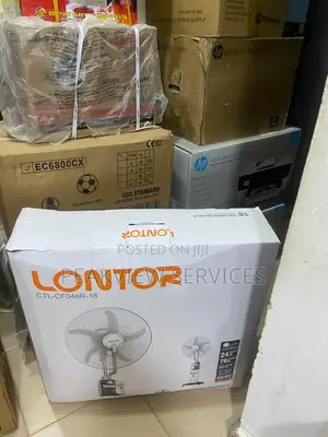 Lontor 18” Stand Fan With Water Spray System