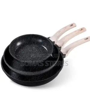 3 In 1 Granite Frying Pan(26,24,20 Cm)