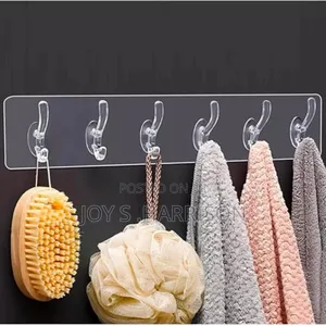 Adhesive Wall Hook for Kitchen Bathroom Bath Tubs, Tiles .