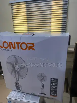 18” Rechargeable Cooling Fan Mist Lontor