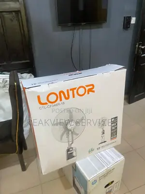 Lontor 18” Portable Fan With Water Cooling