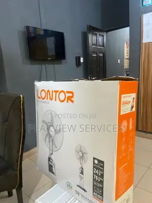 Lontor 18 Inch Fan With Cooling Spray Function