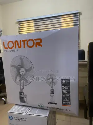 18 Inch Fan With Water Mist Airflow Lontor