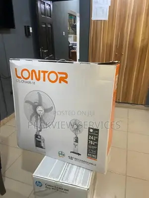 Lontor 18 Inch Fan With Mist Air Circulation