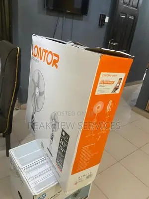 Lontor 18” Fan With Water Spray Airflow