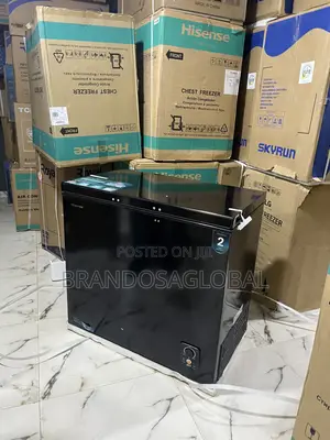 Hisense Fc-250sh Chest Freezer Black 189l–Durable Food Storage Freezer