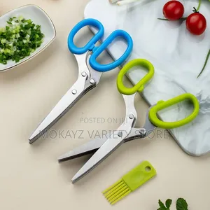 Multipurpose Multiple-Blades Kitchen Scissors