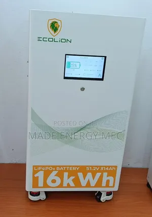 16kwh 48v Ecolion Lithium Ion Battery