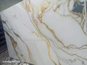 Marble Kitchen Top Cabinet High Quality Glossy