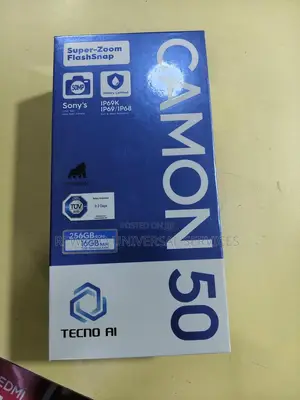 New Tecno Camon 50 256 GB
