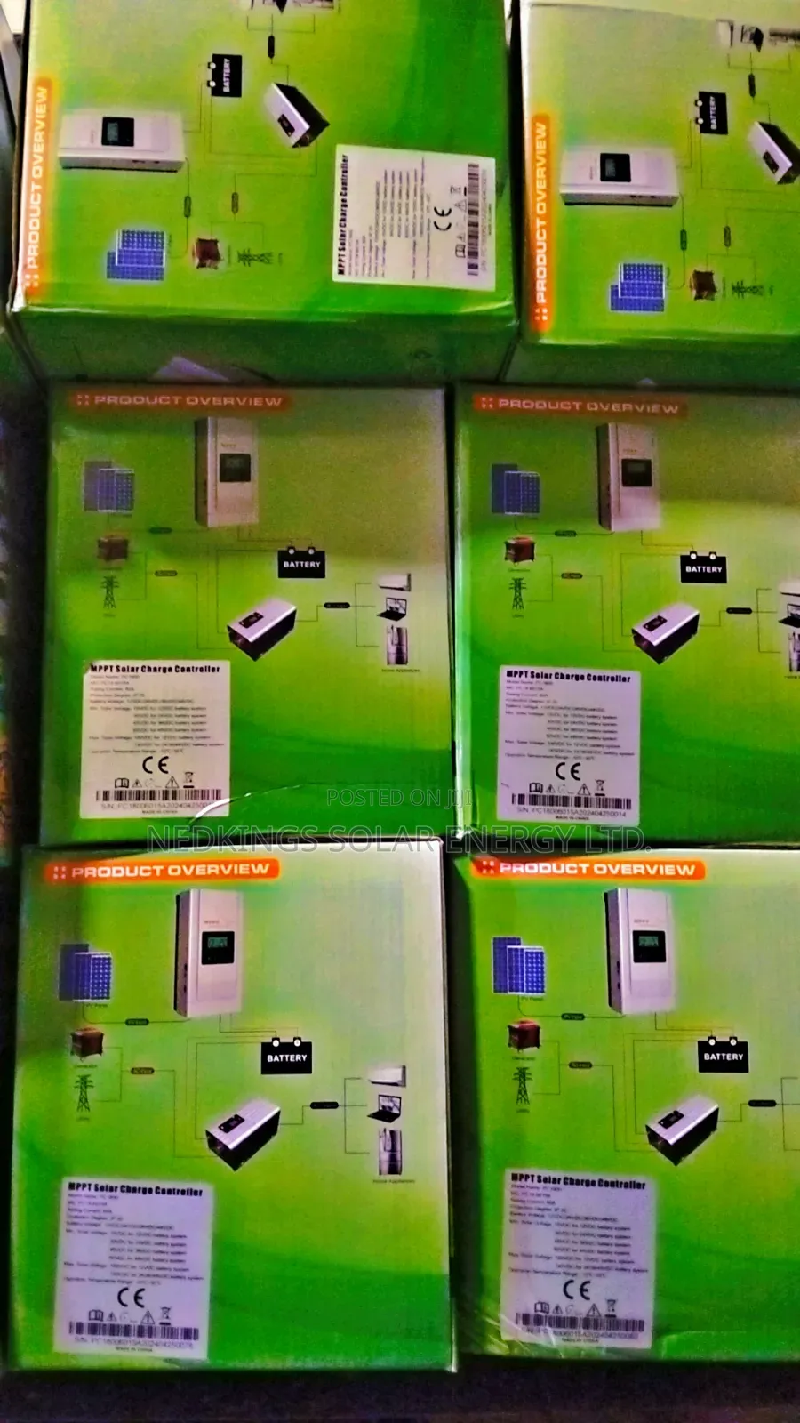 Must 60a MPPT Charge Controller
