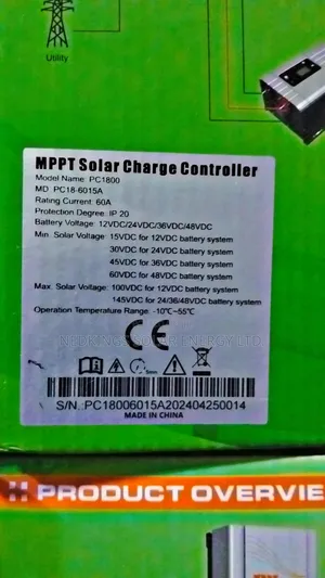 Must 60a MPPT Charge Controller