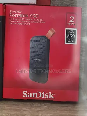Sandisk Portable SSD 2tb Usb 3.2 Gen 2, Usb-C