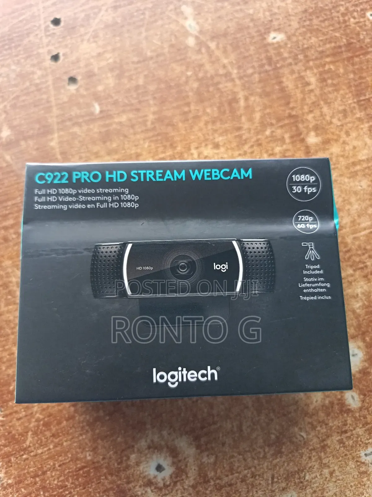 C922 Pro Hd Stream Webcam