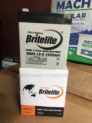Britelite 12v 5ah Deep Cycle Agm Battery