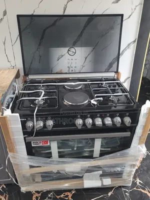 Freestanding Cooker 4 Gas Burners 2 Electric Hotplates With Oven