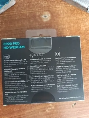 Webcam Logitech C920pro Hd