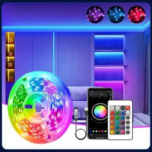 5m RGB Led Strip Light – App + Remote Control, Usb Powered, Waterproof