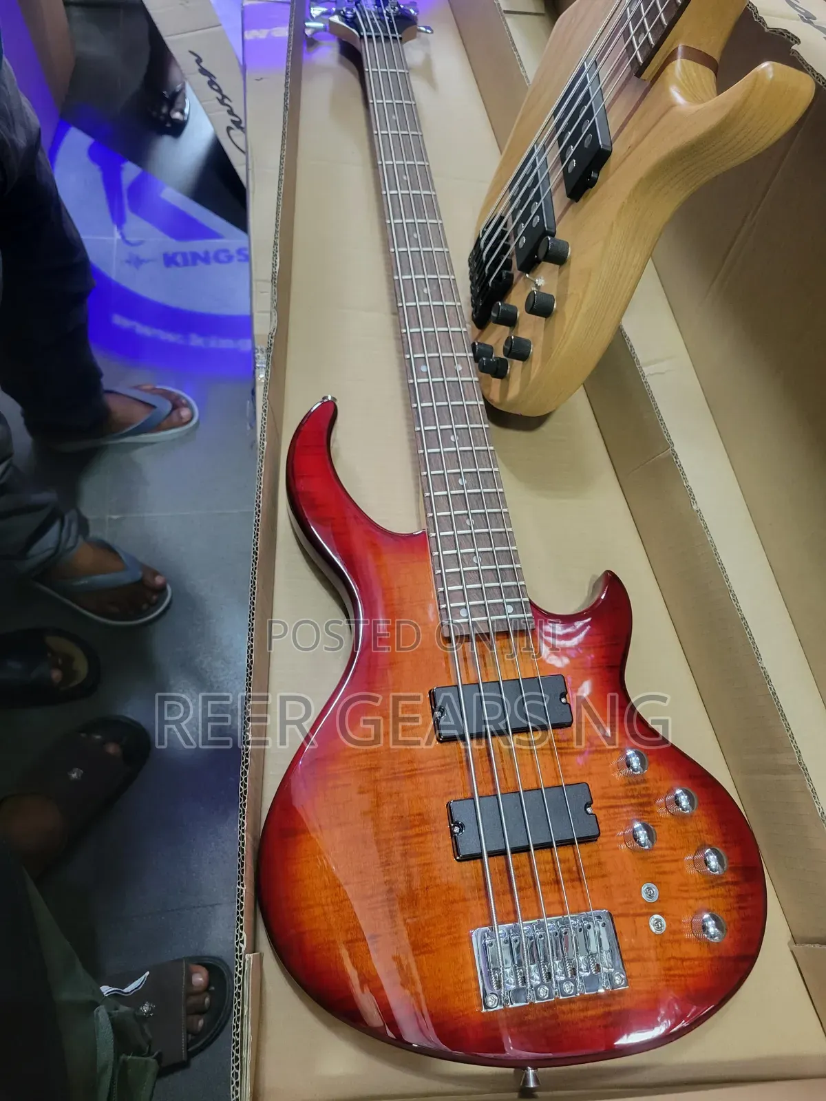 Strinberg 5 Strings Active Guitar