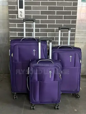 Fly Solid Fabric Set of 3 Pologood Traveling Box