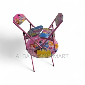 Double Foldable Table and Chair