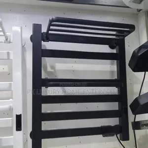 6 Layers Black Towel Warmer