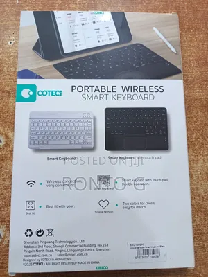 Coteci Portable Rechargeable Wireless Smart Keyboard