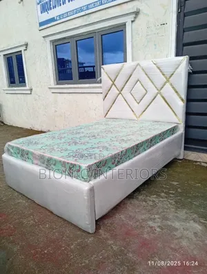 6 by 6 Bedframe and Foam Available
