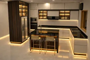 Trendy Kitchen Cabinet, Cost Per Linear Meter