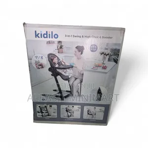 Kidilo 3 in 1 Swing High Chair and Boaster