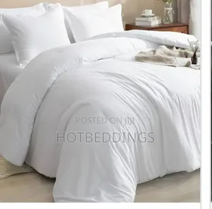 Duvet Cover, Duvet, Bedsheet and 4 Pillow Cases