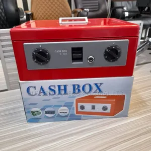 Safety Cash Box With Code And Key