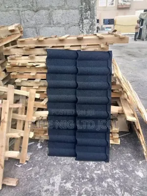 Stylish Black Milano Stone Coated Roofing Sheet in Ajah Lagos
