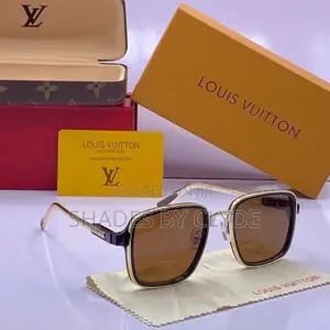 Luxurious Louis Vuitton Square Frame Sunglasses - Authentic, New!