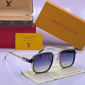 Luxurious Louis Vuitton Square Frame Sunglasses - Authentic, New!