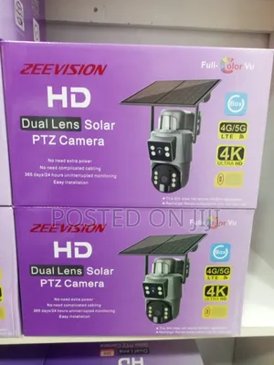 Hd Dual Lens PTZ Solar Camera