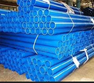 Blue Pipe and Fittings