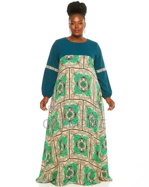 Plus Size Silk Dress