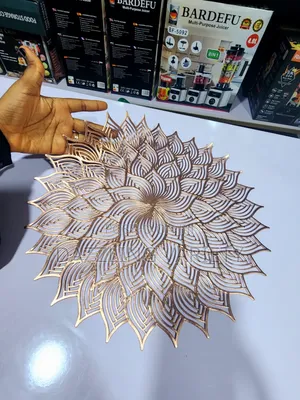 12pcs Table Mat/Placemats - Rose Gold